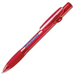 Пластиковая шариковая ручка Allegra LX с прозрачным корпусом - фото 4 - id-p2692027