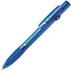 Пластиковая шариковая ручка Allegra LX с прозрачным корпусом - фото 5 - id-p2692027