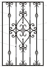 Кованые окна для дома и дачи. Решетки на окна.
