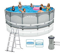 INTEX 28310 Бассейн каркасный ULTRA FRAME POOL 427 x 107 см+полный комплект