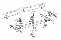 Подкоренной лист задней рессоры MB 711 (лист №2)