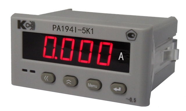 Амперметр цифровой PA194I одноканальный (лицевая панель 96х48 мм)