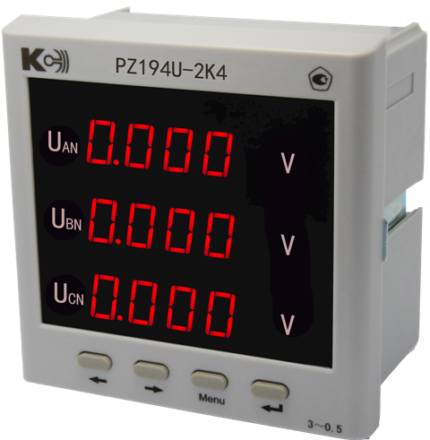 PZ194U Вольтметр трехканальный (лицевая панель 120х120 мм)