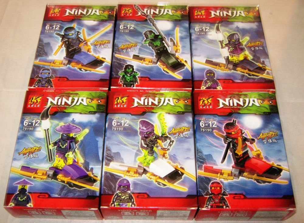 Конструктор ninja 79190 (2 в 1) минифигурки - фото 2 - id-p38164514