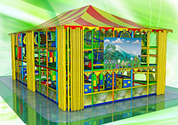 Уличный многоуровневый лабиринт 12x6x4,5м