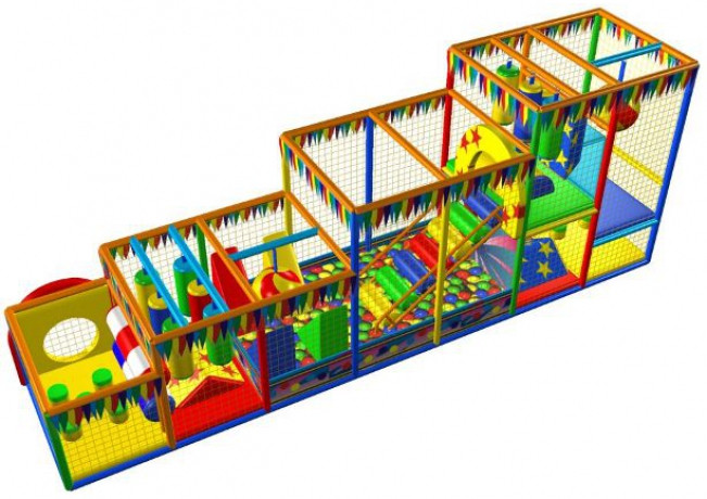 Лабиринт детский 8,75x2,5x2,7м - фото 1 - id-p38330612