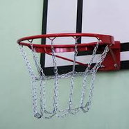 Баскетбольное антивандальное кольцо, усиленное, с цепью, фото 2