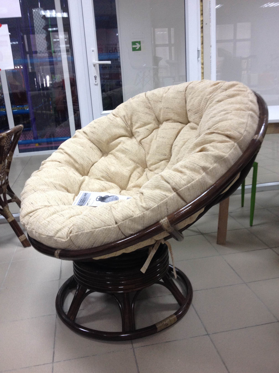 Кресло механическое PAPASAN арт. 23/01В т.коньяк Распродажа!!! - фото 1 - id-p38540762