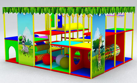Детская игровая комната Непоседа 5х3,75х2,7м, фото 2