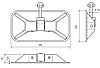 Уключина поворотная для лодок из ПВХ., фото 4