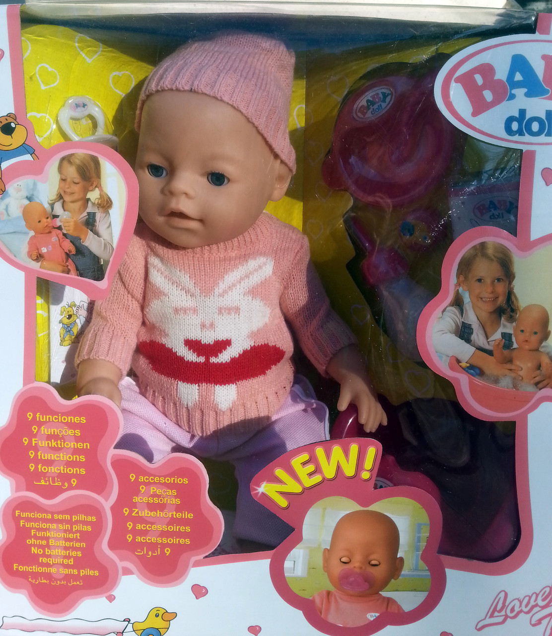 Baby doll кукла 9 функций - фото 2 - id-p7002149