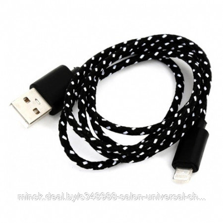 Кабель USB 2.0 Am=>Apple 8 pin Lightning, нейлон, 1.2 м, фото 2