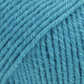 Пряжа DROPS Cotton Merino (50% шерсть, 50% хлопок, 50г 110м) Цвет: 24 turquoise - фото 1 - id-p38933999