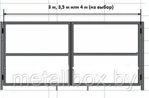 Каркас ворот 4*1.6 метра