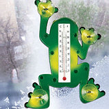 Термометр оконный на присосках "Лягушка", фото 3