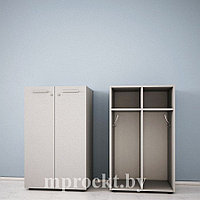Шкаф гардеробный (для раздевалки) (600х400х1000)