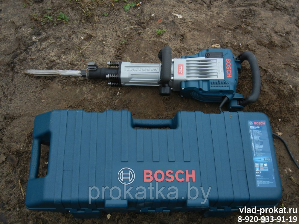 Прокат отбойного молотка Bosch 16-30 - фото 1 - id-p39333191