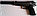 Детский металлический пневматический пистолет к-33 с глушителем, фото 3