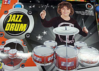Детская барабанная установка со стульчиком Jazz Drum.