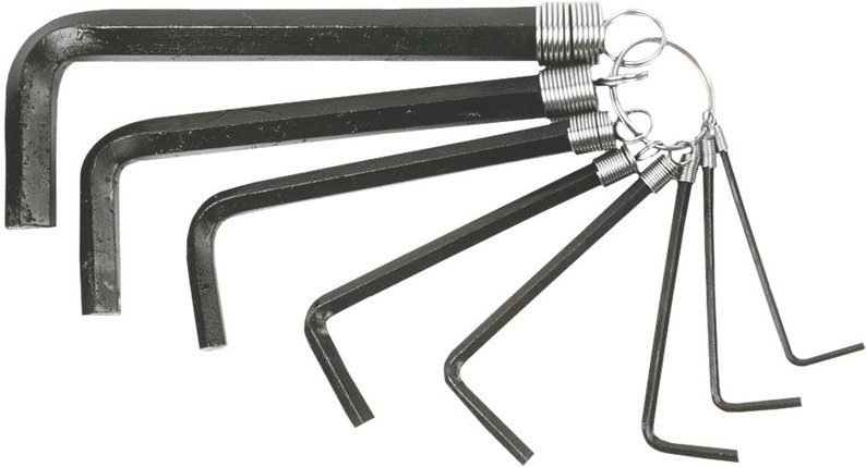 Ключи шестиугольные 2-10 мм. набор 8 шт. Top Tools 35D055, фото 2