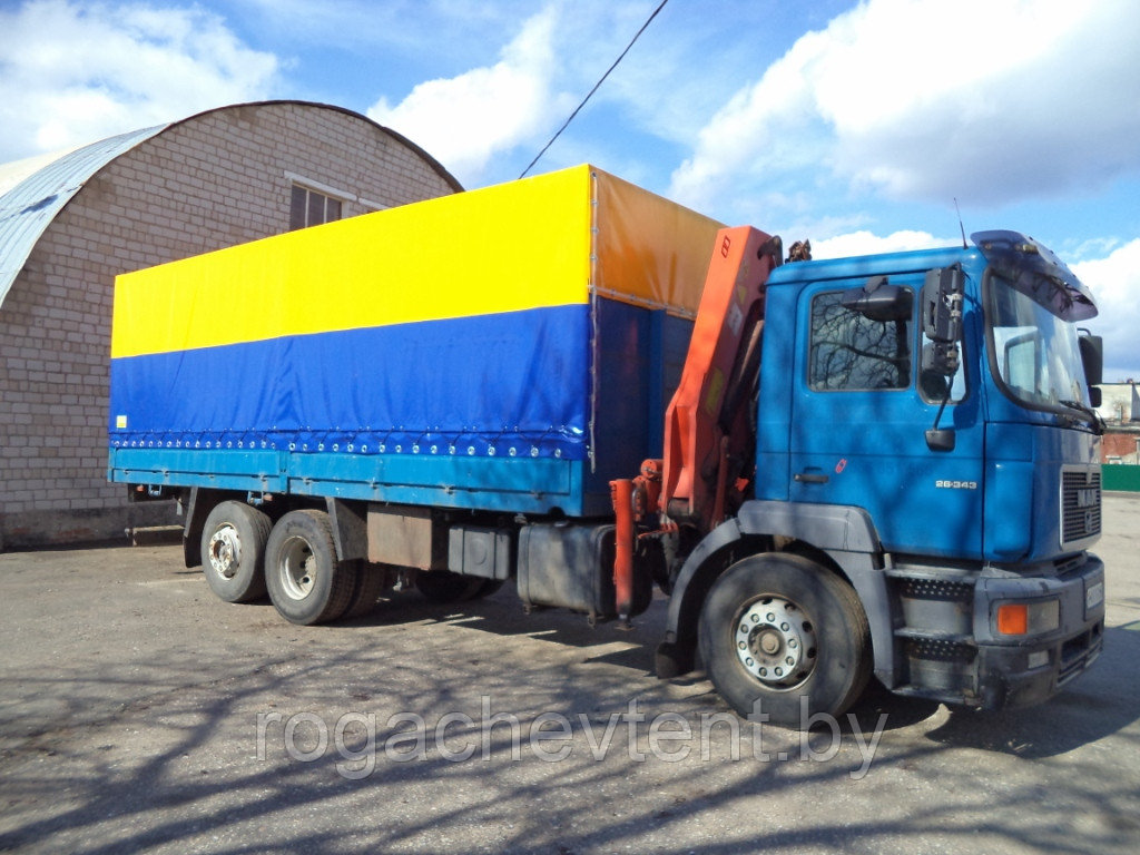 Тент (высота каркаса от 1,5 м. до 2,2 м. длина от 6,5 м. до 7,5 м.)