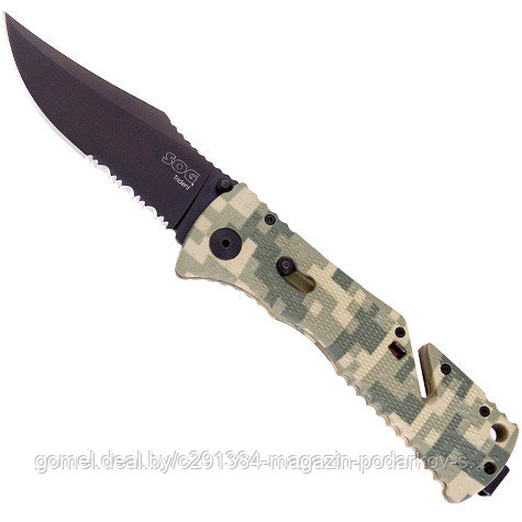 Нож SOG TF-10 Trident Digi Camo