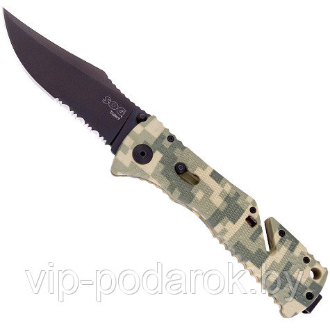 Нож SOG TF-10 Trident Digi Camo - фото 1 - id-p19011719