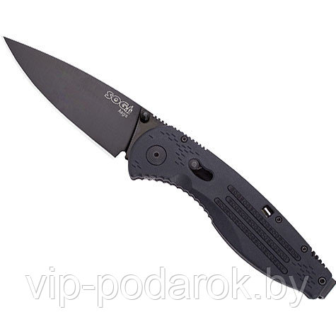 Нож SOG AE-02 Aegis Black Tini - фото 1 - id-p19011706