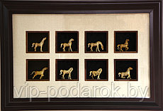 Картина по Фэн-Шуй «8 лошадей успеха»