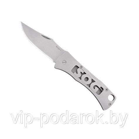Складной нож SOG FF-93 CP Micron 2.0 Bead blasted - фото 1 - id-p39576883