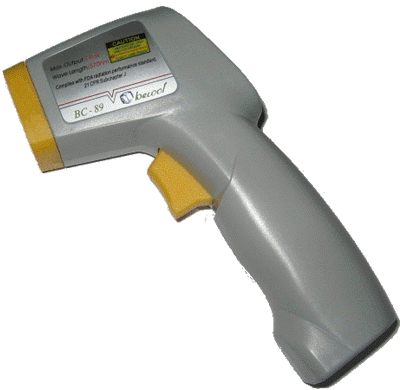 Термометр электронный инфракрасный bc-89 (-40 + 500 гр, becool) - фото 1 - id-p39648841