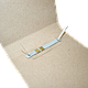 Папка картонная со скоросшивателем, корешок 30 мм., А5, картон серый, фото 6