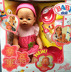 Кукла пупс Беби дол Baby Doll аналог Baby Born 9 функций 058-12 купить в Минске