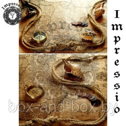 Декупажная карта формат А4