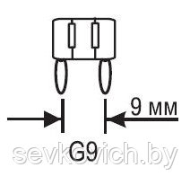 Лампа капсула G9 Navigator NH-JCD9-60-220-G9/Cl - фото 5 - id-p39856317