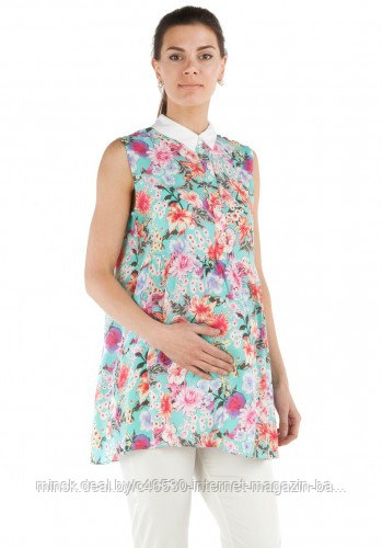 Блузки для беременных. Одежда для беременных. Большой выбор. Бесплатная доставка. Разные размеры. - фото 10 - id-p39856378