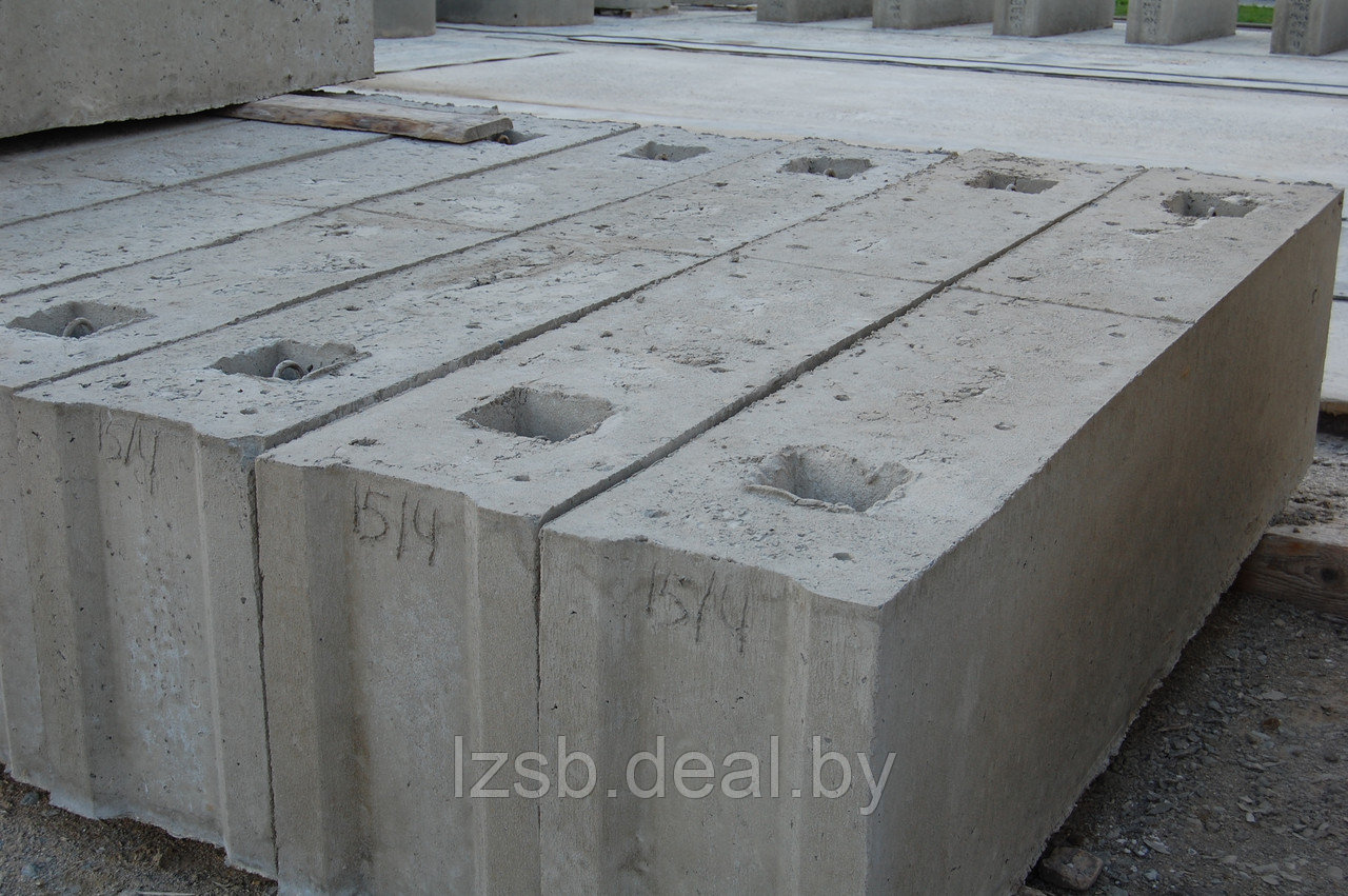 Фундаментные блоки. ФБС. 12.4.6. - фото 3 - id-p37435999