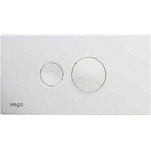 Кнопка смыва Viega Visign for Style 10, пластик, альпийский белый