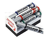 Набор маркеров для доски  со сщеткой Maxiflo, фото 5