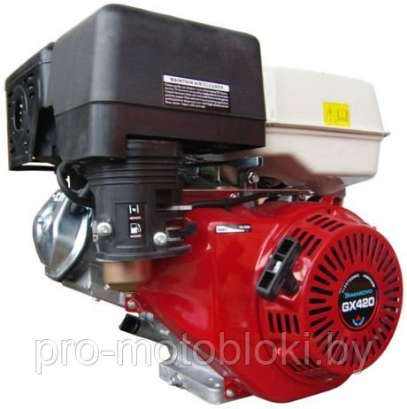 Бензиновый двигатель Kepler 190F аналог Honda GX420 (16,0 л.с.) шлицевой вал