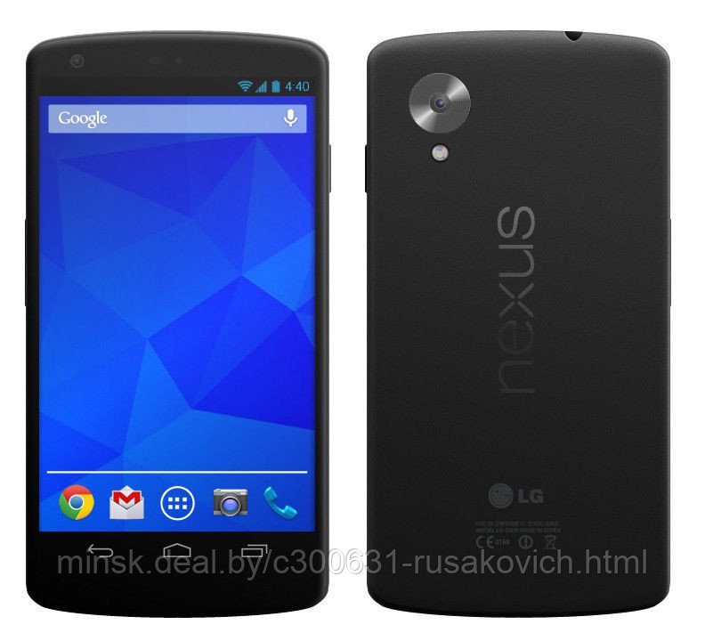 Срочная замена стекла сенсора экрана дисплейного модуля LG Google Nexus 5 D820,D821 в Минске