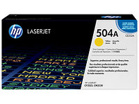 Картридж 504A/ CE252A (для HP Color LaserJet CP3520/ CP3525/ CM3530) жёлтый