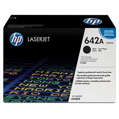 Картридж 642A/ CB400A (для HP Color LaserJet CP4005) чёрный