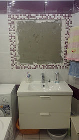 Облицовка плиткой ванной комнаты 8
