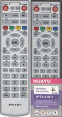 Huayu for ZALA IP-TV 4 в 1 универсальный пульт (серия HOB988)