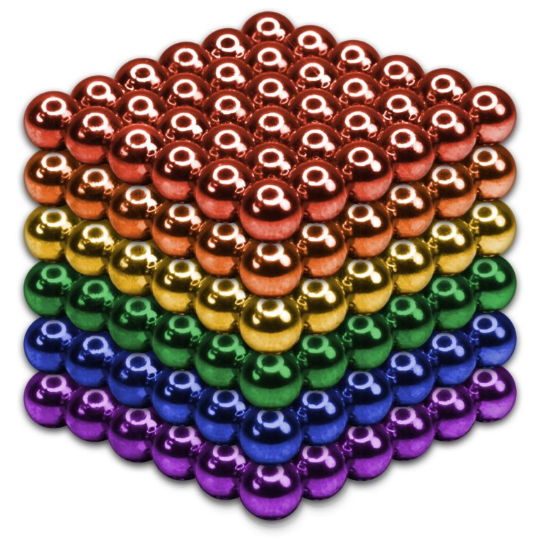 Неокуб цветной 5мм 216 сфер (Нео куб) Neocube - фото 1 - id-p40015164