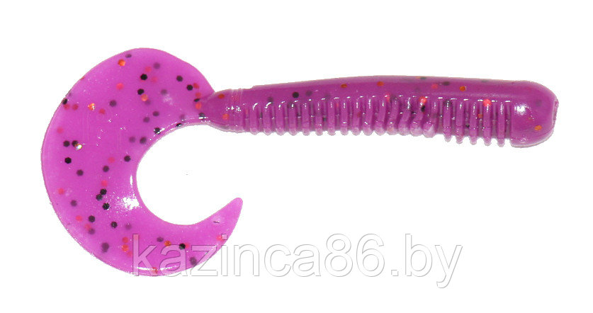 Твистер Lucky John CHUNK TAIL VIOLET STAR 2.9" (7шт.)