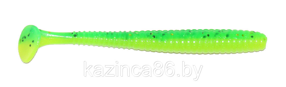 Твистер Lucky John S-SHAD TAIL ELECTRIC MINNOW 3.8" (5шт.)