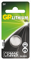 GP Lithium CR2025 5BP Батарейка литиевая