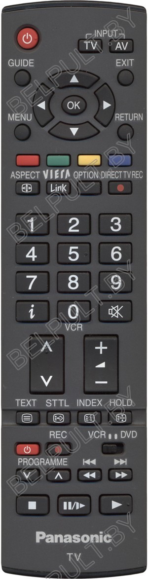 ПДУ для Panasonic EUR7651110 ic VIERA LCD TV (серия HPN167)